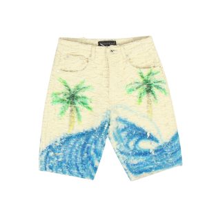 Multicolored Farley Hill Denimshorts