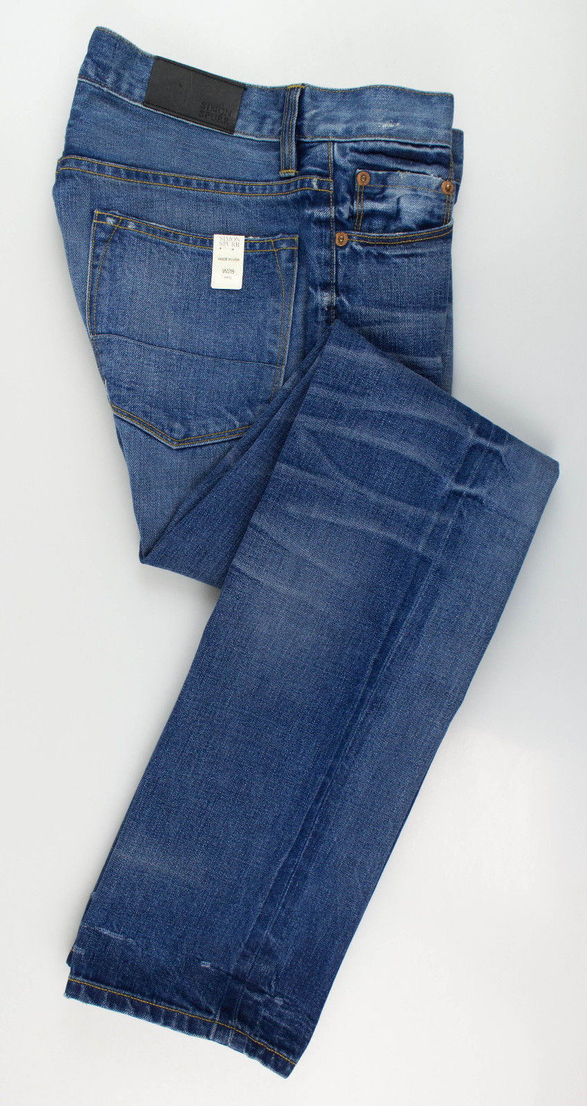 Blaue Jeans aus Baumwolle für Herren