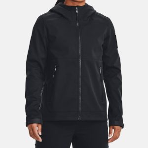Tactical Softshell Jacke in schwarz – 7833581453372