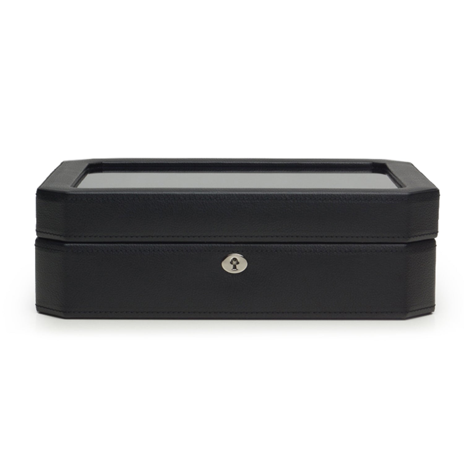 Wolf 458403 Windsor 10 Stück Uhrenbox in Schwarz & Lila