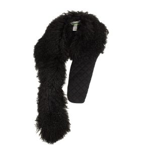 Schwarze industrielle Taille Mantel Weste