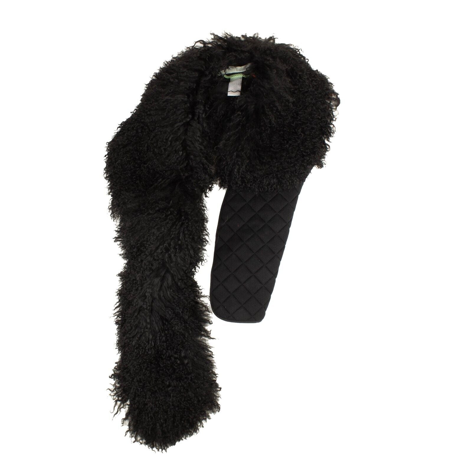 schwarze industrielle Taille Mantel Weste