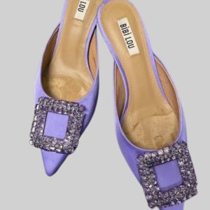 offene Rückpumpe in mauve