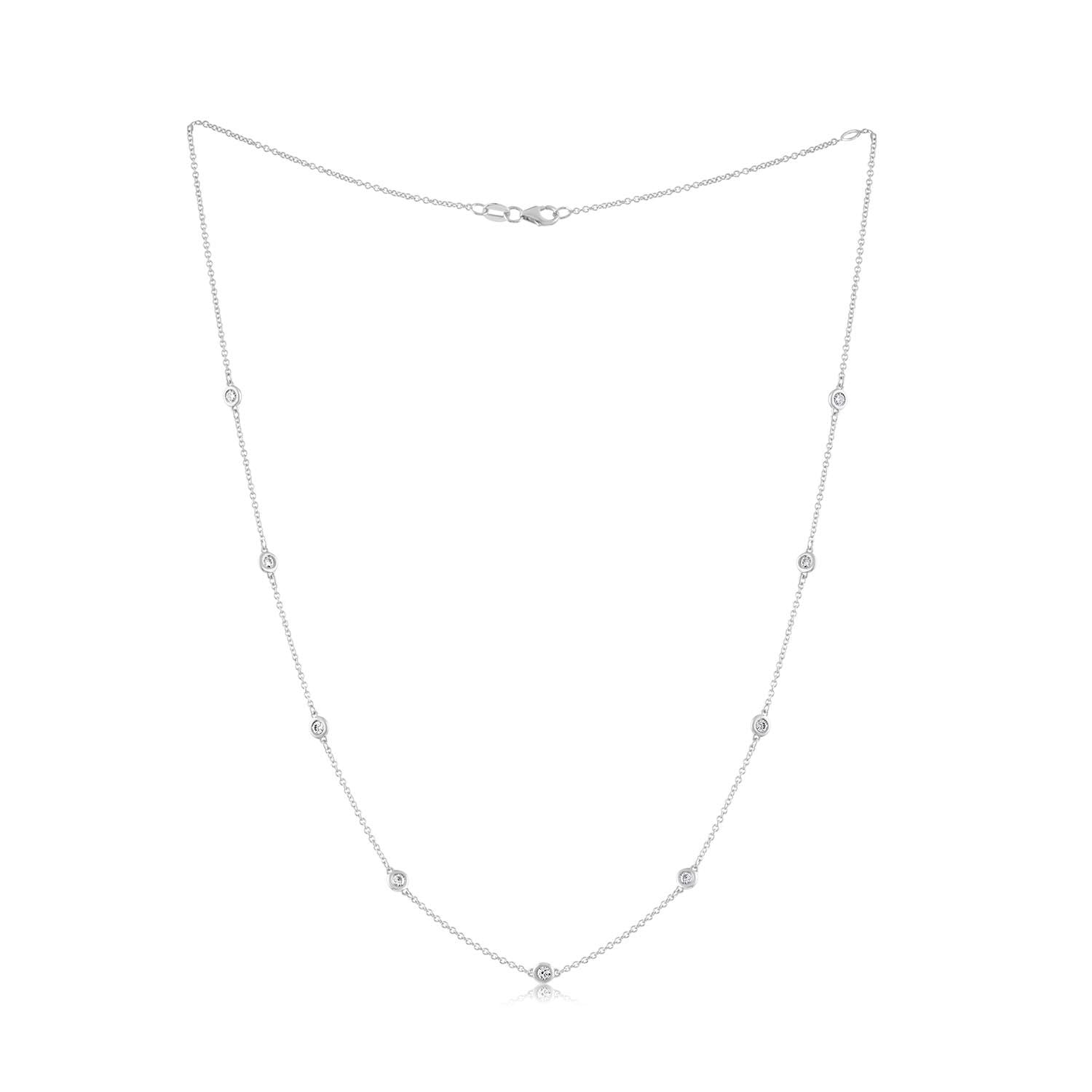 14 kt Weißgold, 30