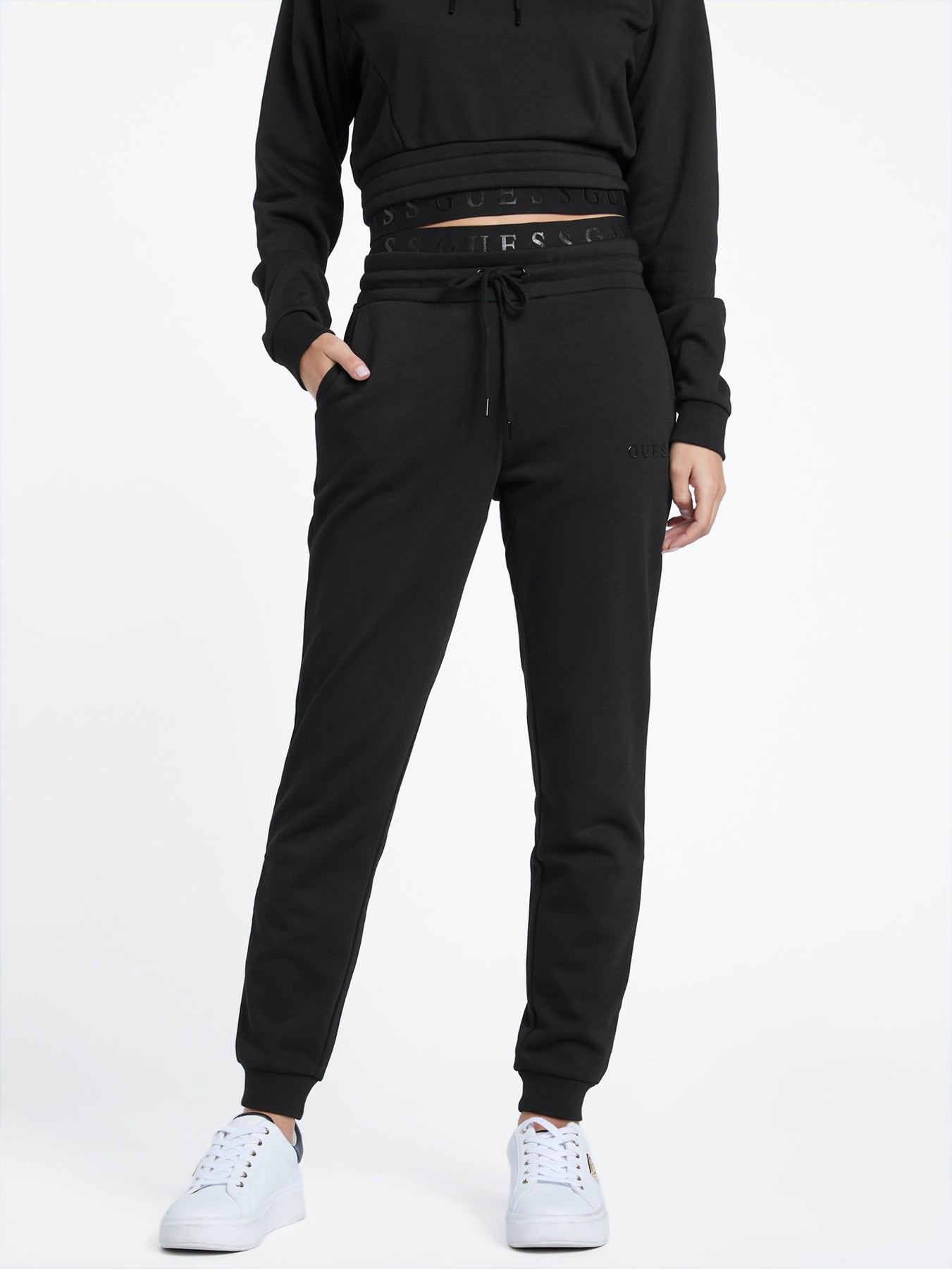 Ivy Mesh Logo Jogginghosen