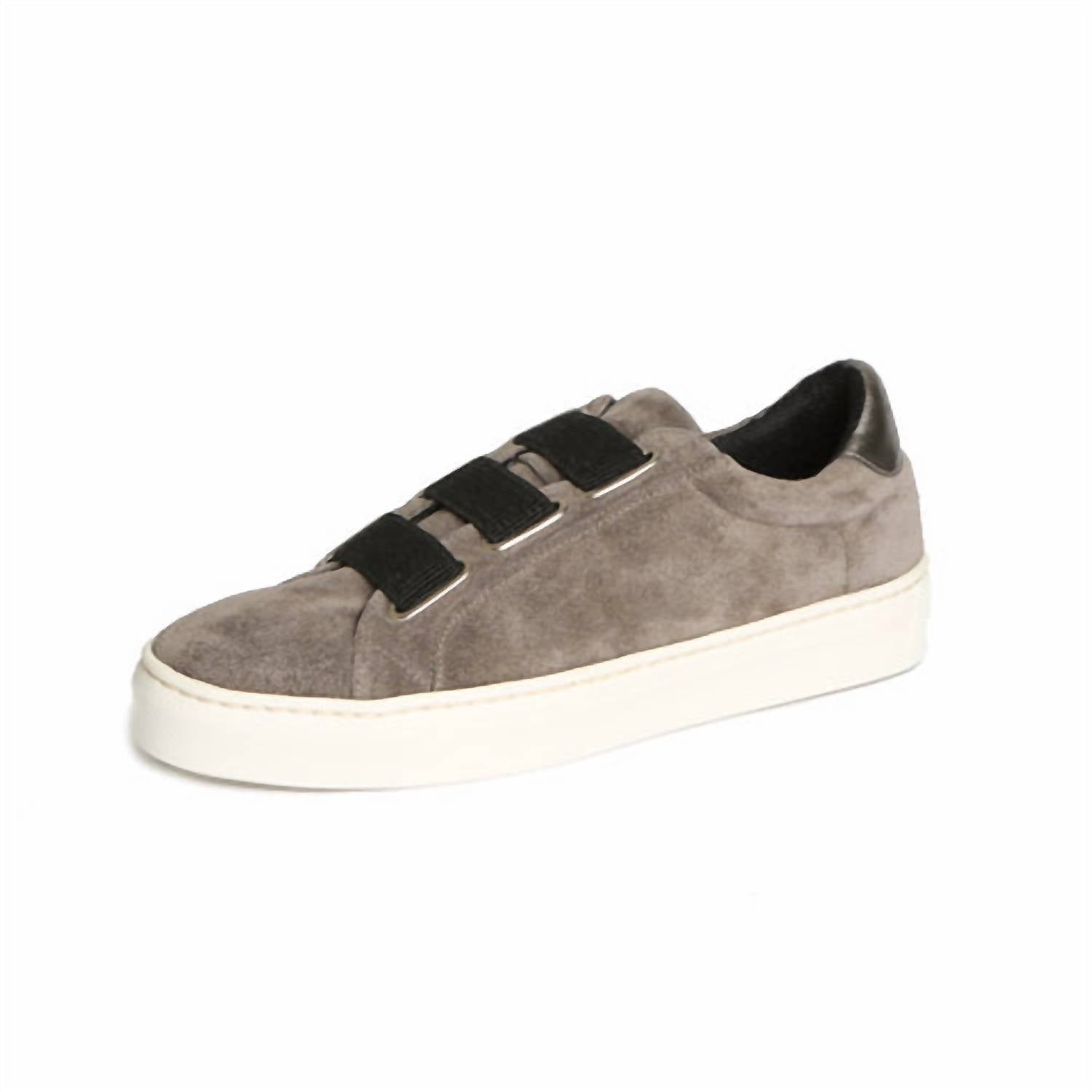Leichter Damen Sneaker in Taupe