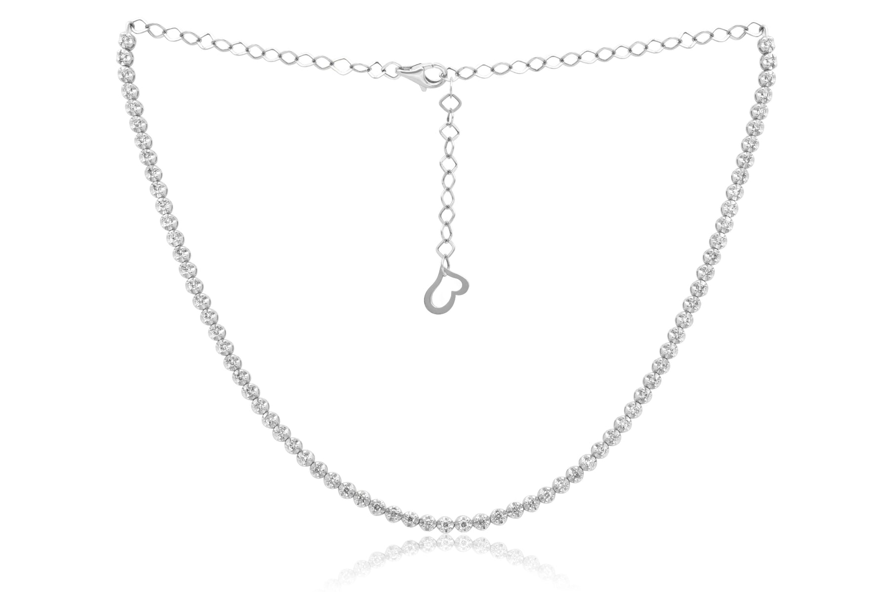 14 kt Weißgold, 14