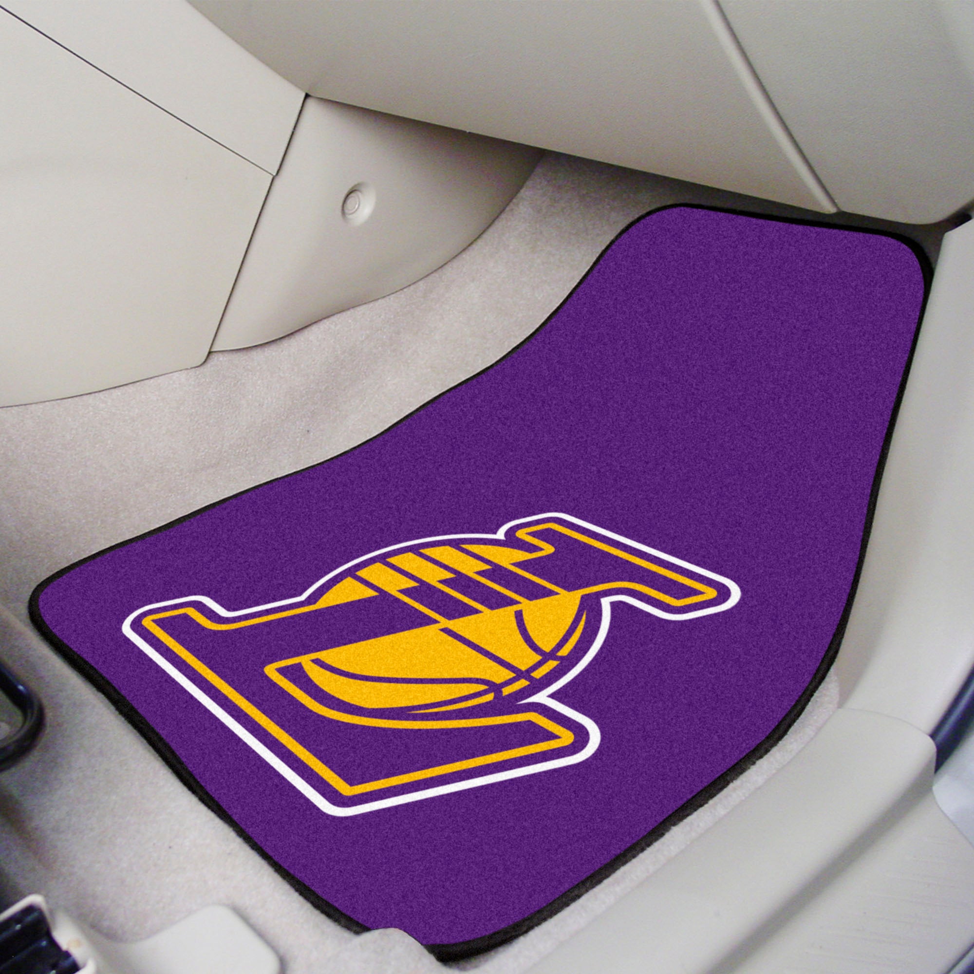 Fanmats Los Angeles Lakers Vorne Teppich Auto Matte Set – 2 Stück