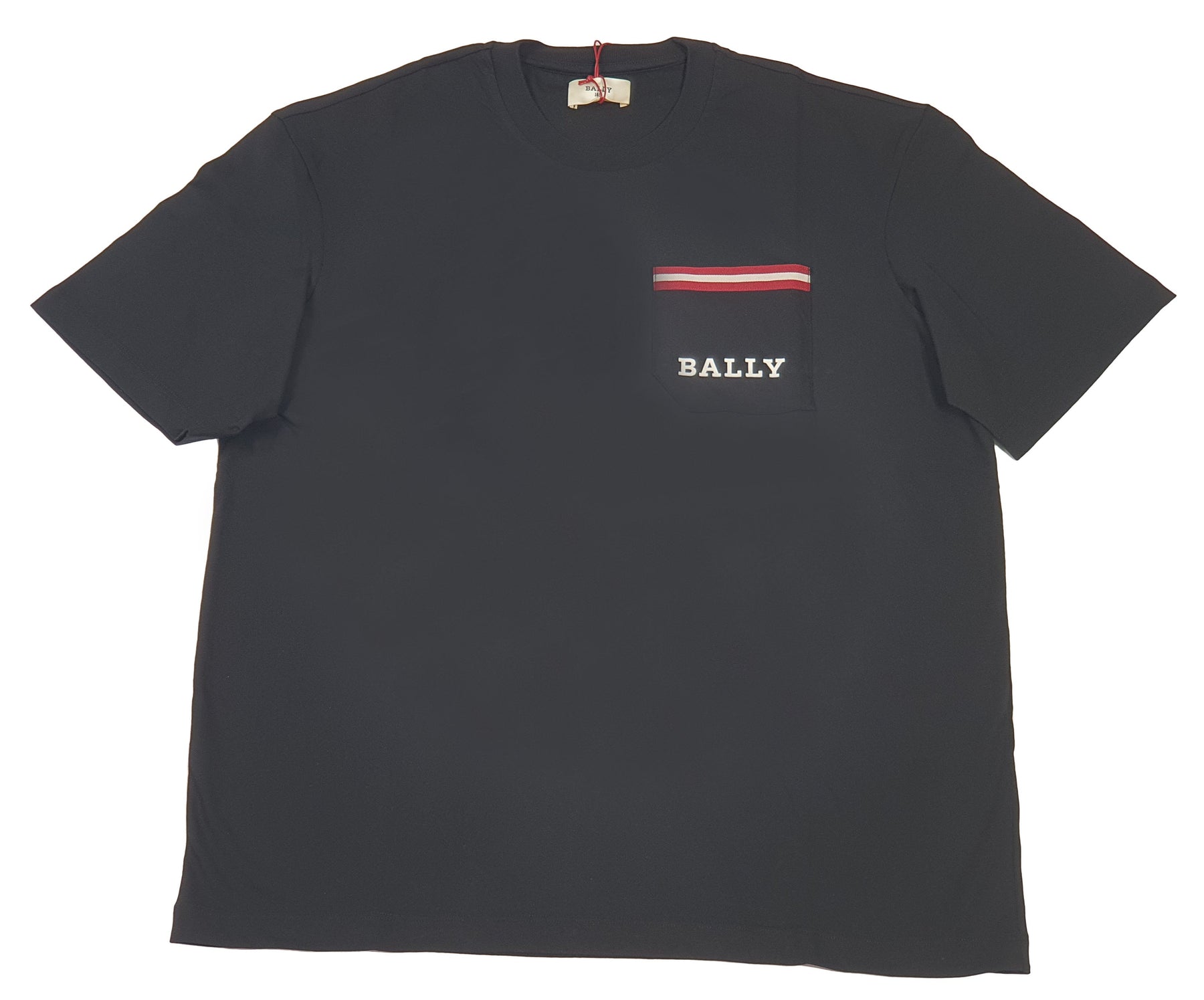 Bally 6233729 Herren Schwarz T-Shirt aus 100% Baumwolle