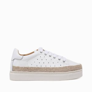 Damen Hi Gezeiten auch Sneaker in weiß – 7706215186492