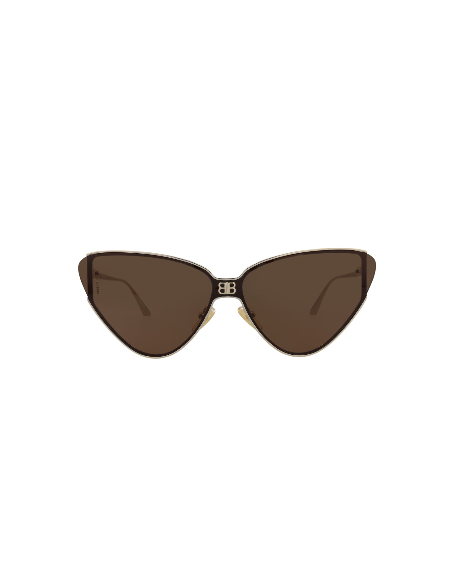 Cat Eye-Frame Metal Sonnenbrille – 7707802763324