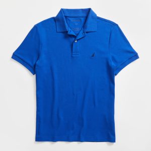 Nautica Herren schlanke Passform Interlock Polo – 7707802239036