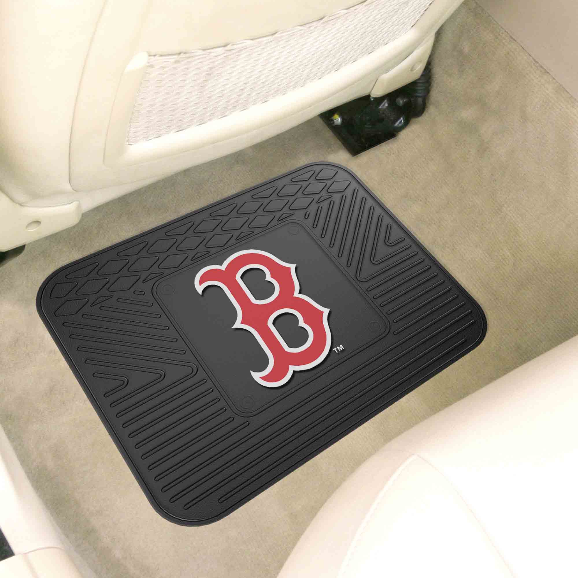 Fanmats Boston Rot Sox Rücksitz Auto Utility Mat – 14′′ x 17′′