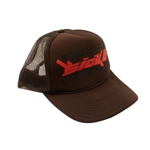 braun arbeiten wie ein kranker Trucker Hut – 7423328190524