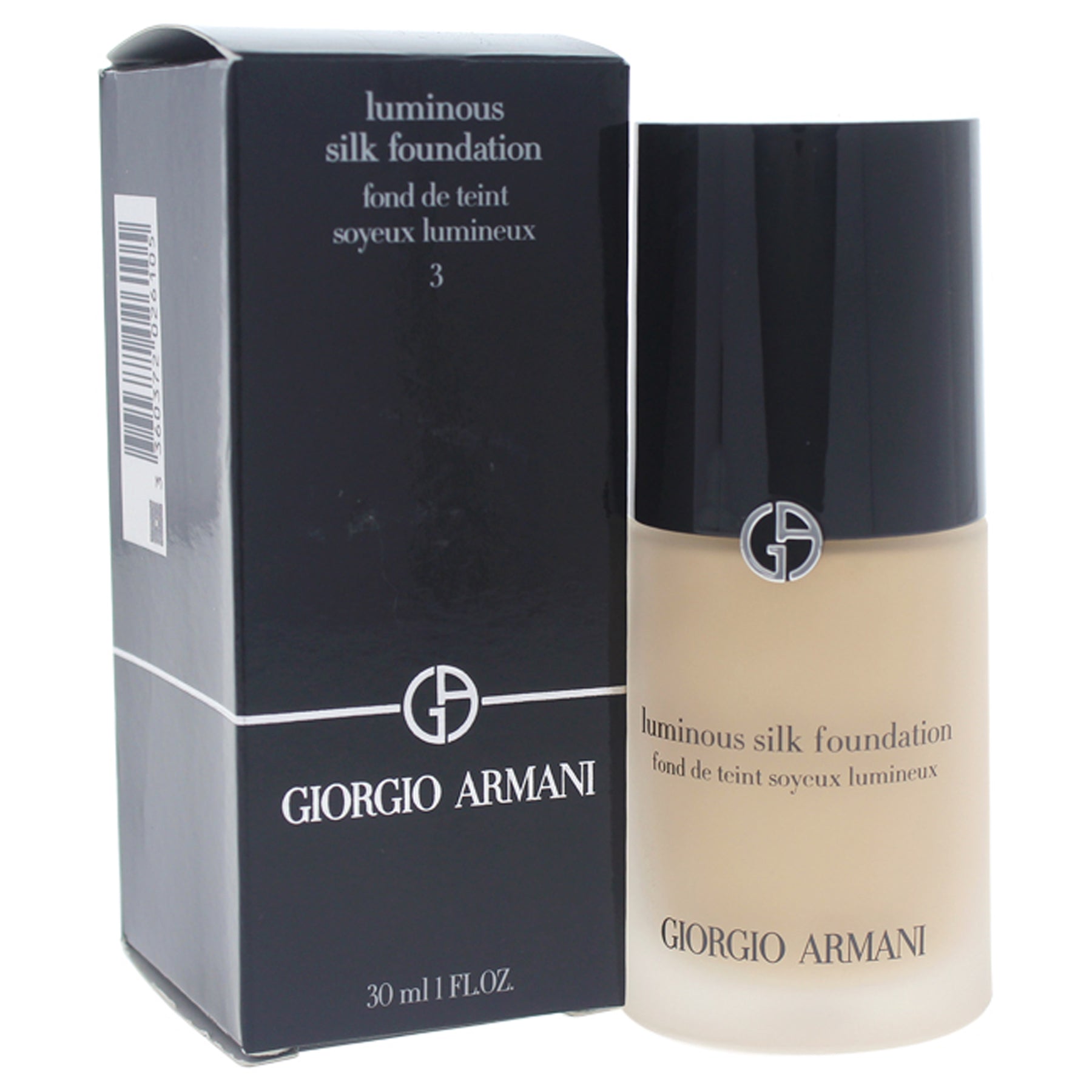 Luminous Seide Foundation – # 3 hell/Warm von Giorgio Armani für Damen – 1 oz Foundation