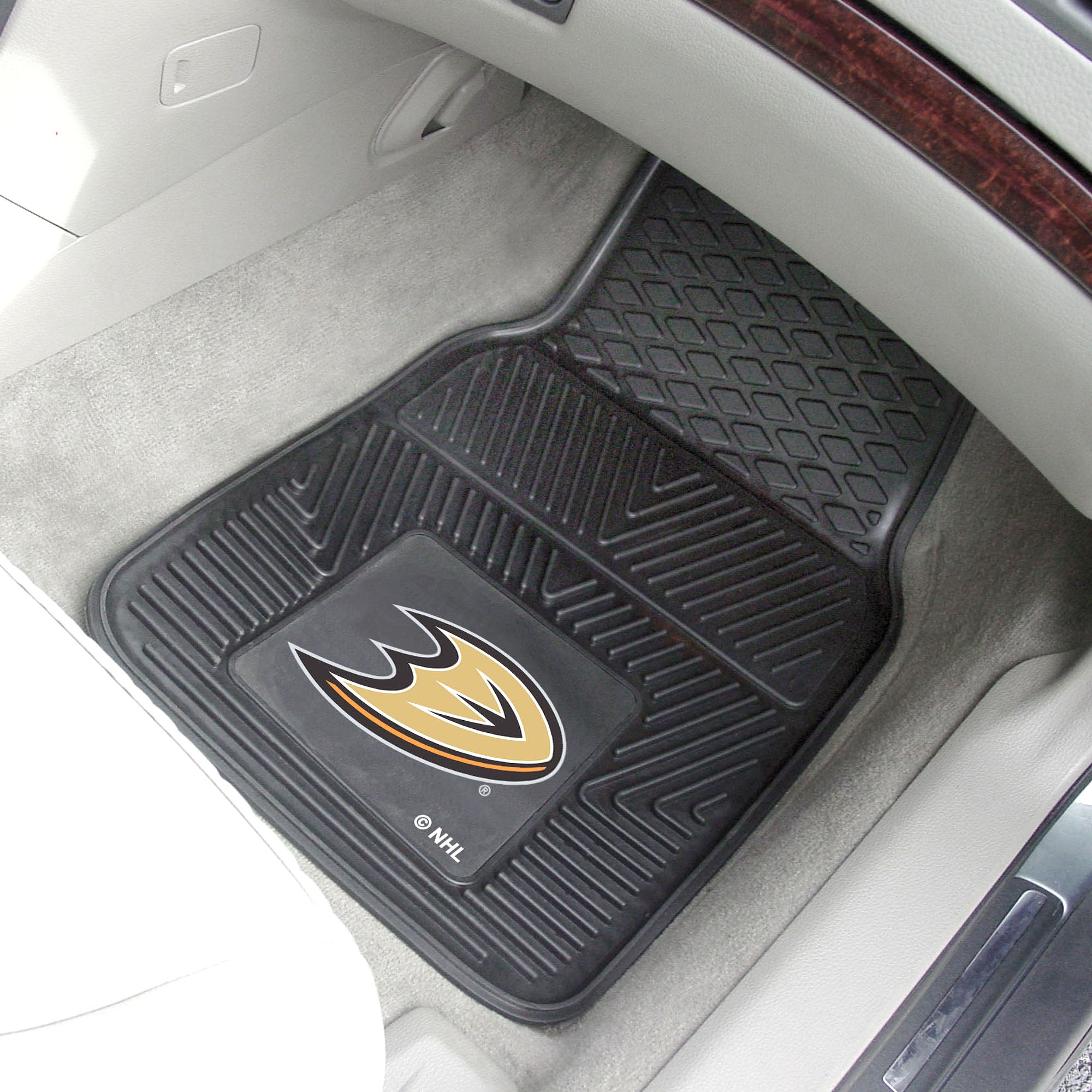 Fanmats Anaheim Ducks Heavy Duty Auto Matte Set – 2 Stück