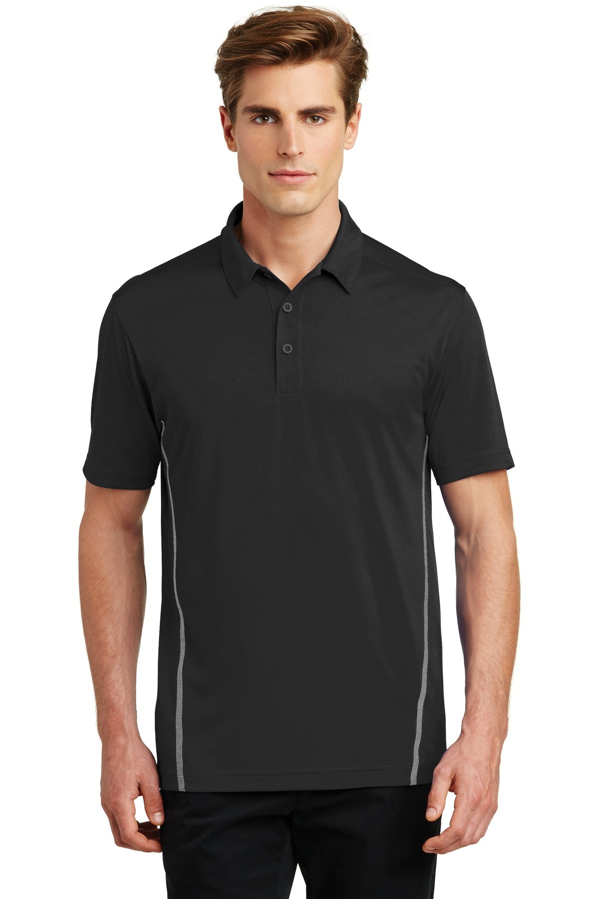 Sport-Tek Herren Kontrast PosiCharge Tough Polo ST620