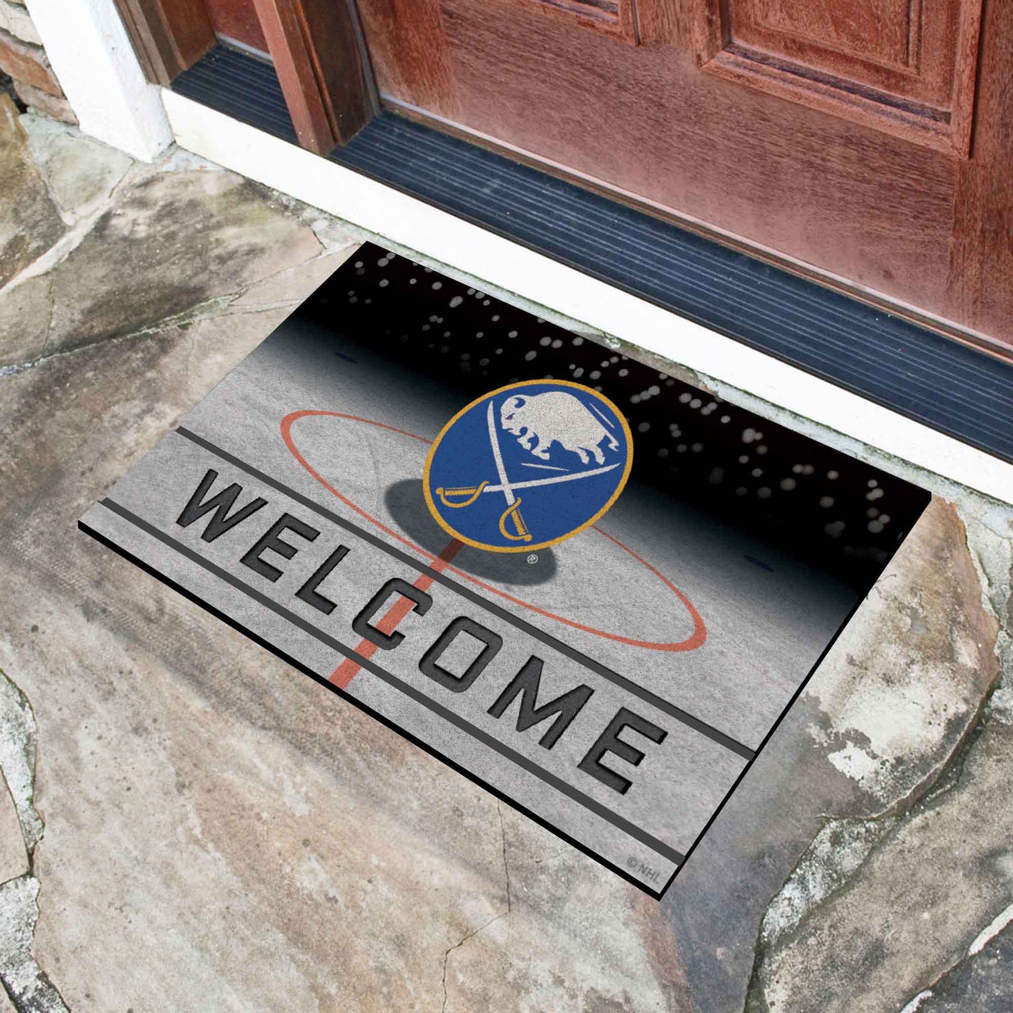 Fanmats Buffalo Sabres Gummi-Türmatte – 18′′ x 30′′