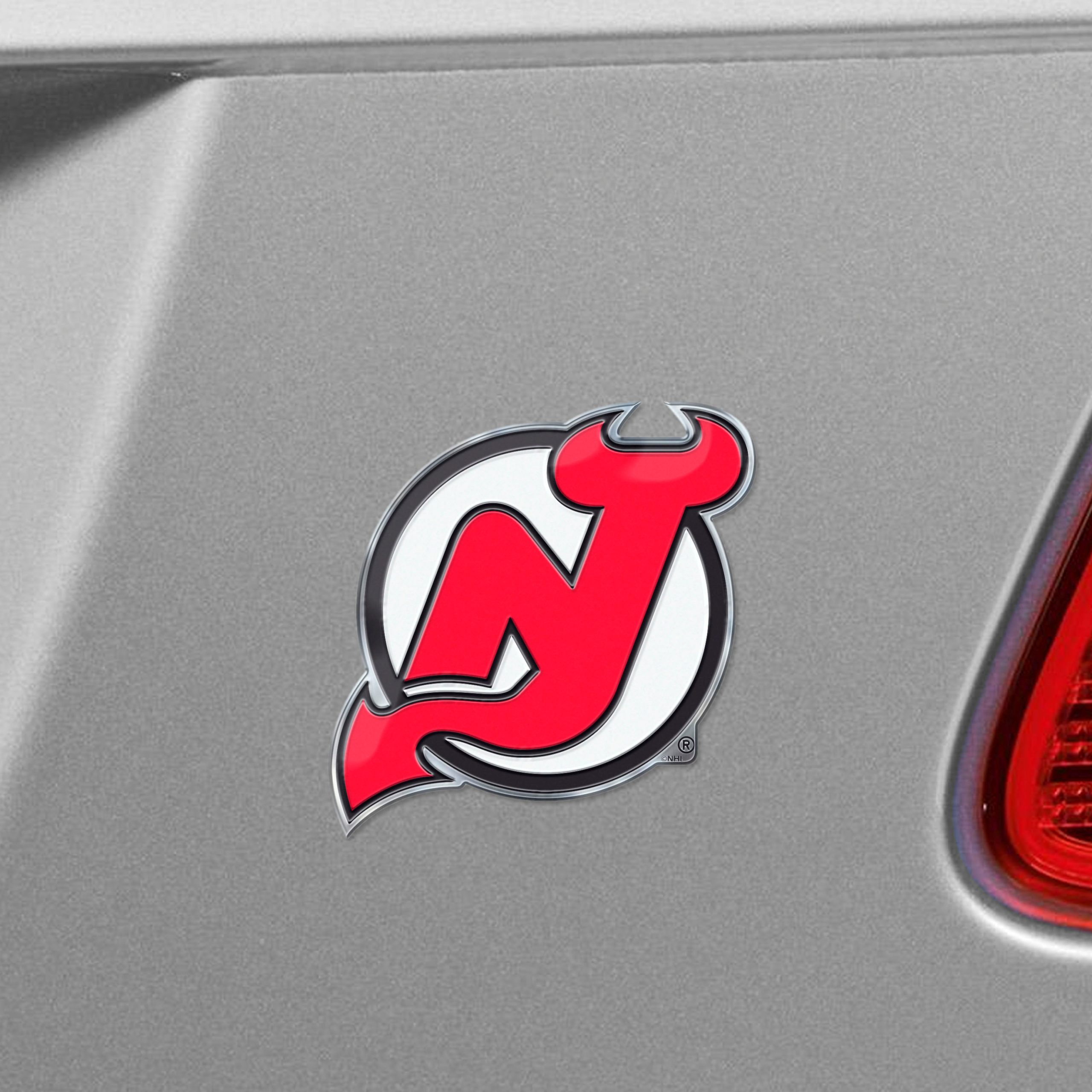Fanmats New Jersey Devils Heavy Duty Aluminium geprägte Farbe Emblem