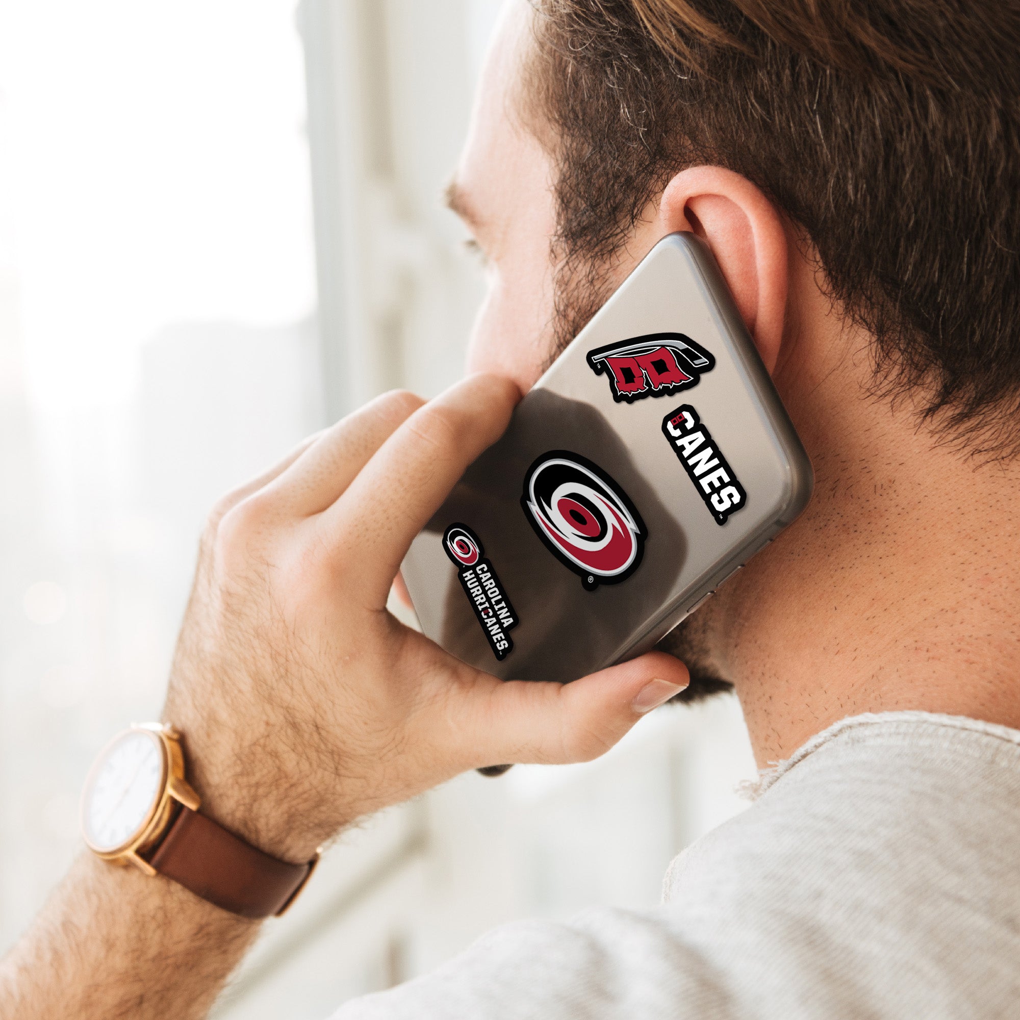 Fanmats Carolina Hurricanes 12 Stück Mini Aufkleber Aufkleber Packung