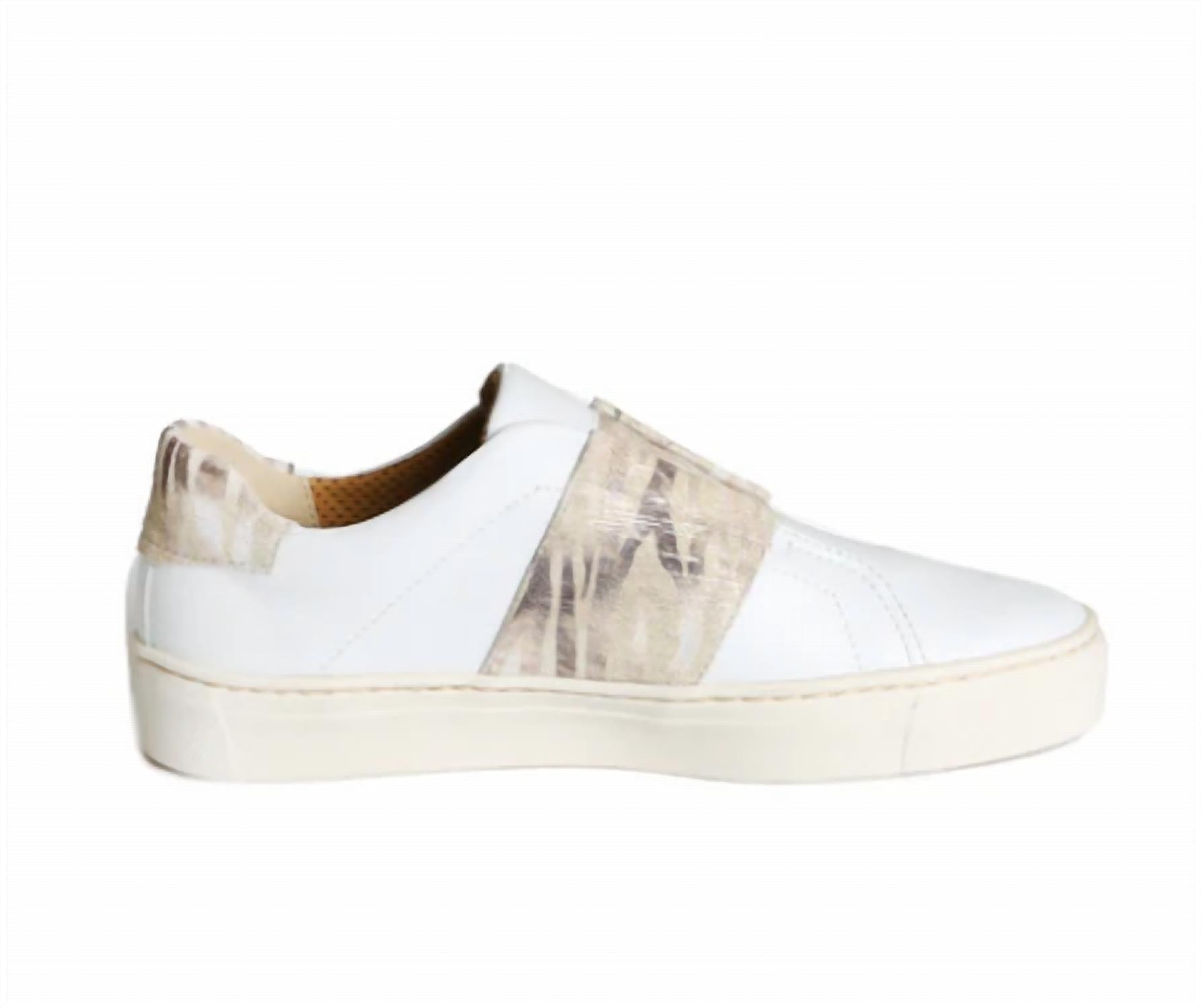 Damen Commuter Sneaker in Weiß/Sand