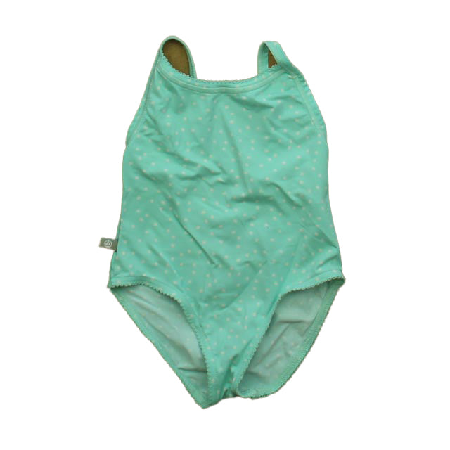 Petit Bateau Mädchen Türkis Sterne 1-teiliger Badeanzug