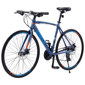 Streamdale 27 Geschwindigkeit Hybrid Bike Scheibenbremse 700C Rennrad für Herren Damen Stadt