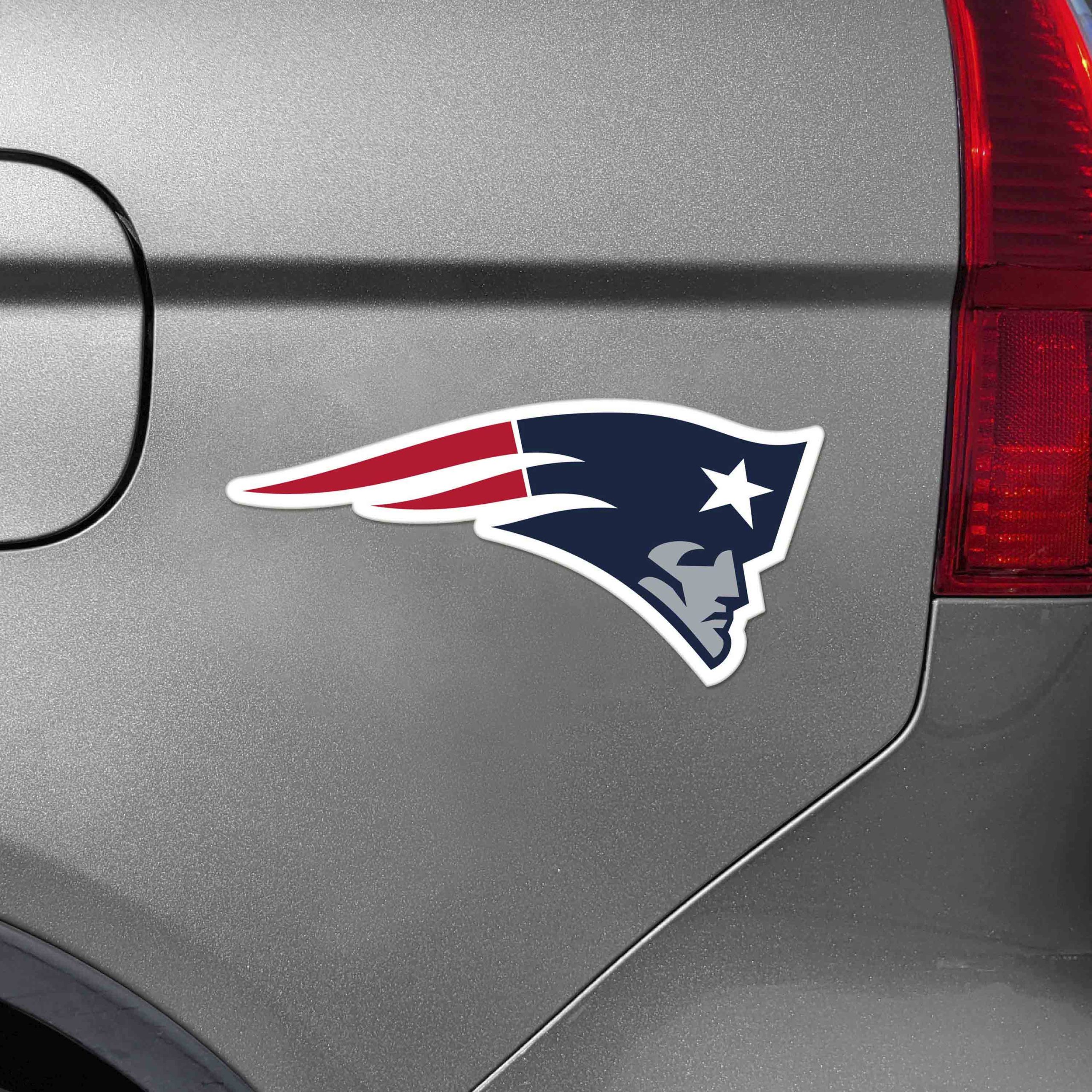 Fanmats New England Patriots Großes Team Logo Magnet 8.7′′ x 8.3′′