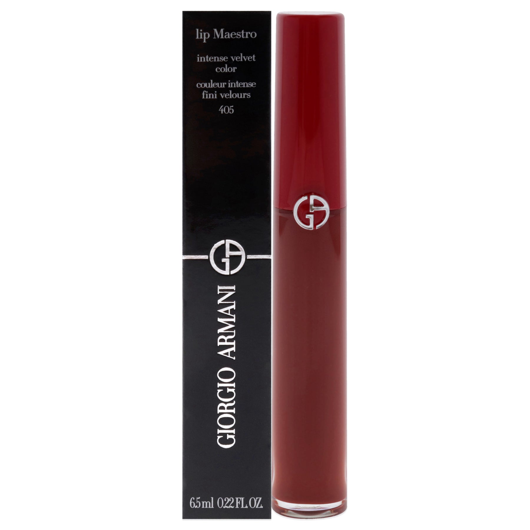 Lip Maestro Intense Velvet Color – 405 Sultan von Giorgio Armani für Damen – 0,22 oz Lippenstift