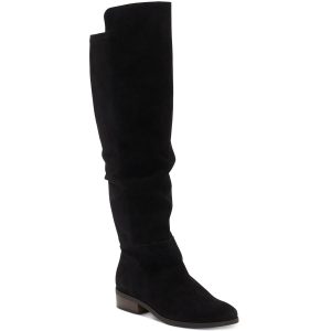 Kniehohe Calypso-Wildlederstiefel