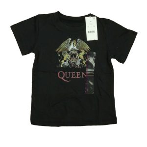 Schwarzes T-Shirt von Queen Jungen