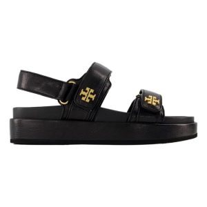 Kira Sport Sandalen – Tory Burch – Leder – schwarz – 7833691652156