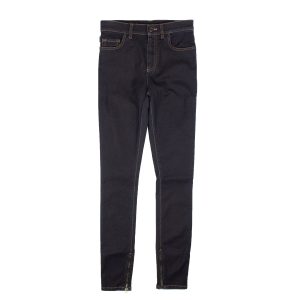 blaue Skinny Jeans
