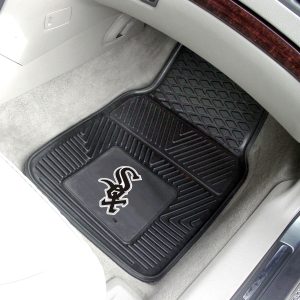Fanmats Chicago weiße Sox schwere Auto Matte Set – 2 Stück