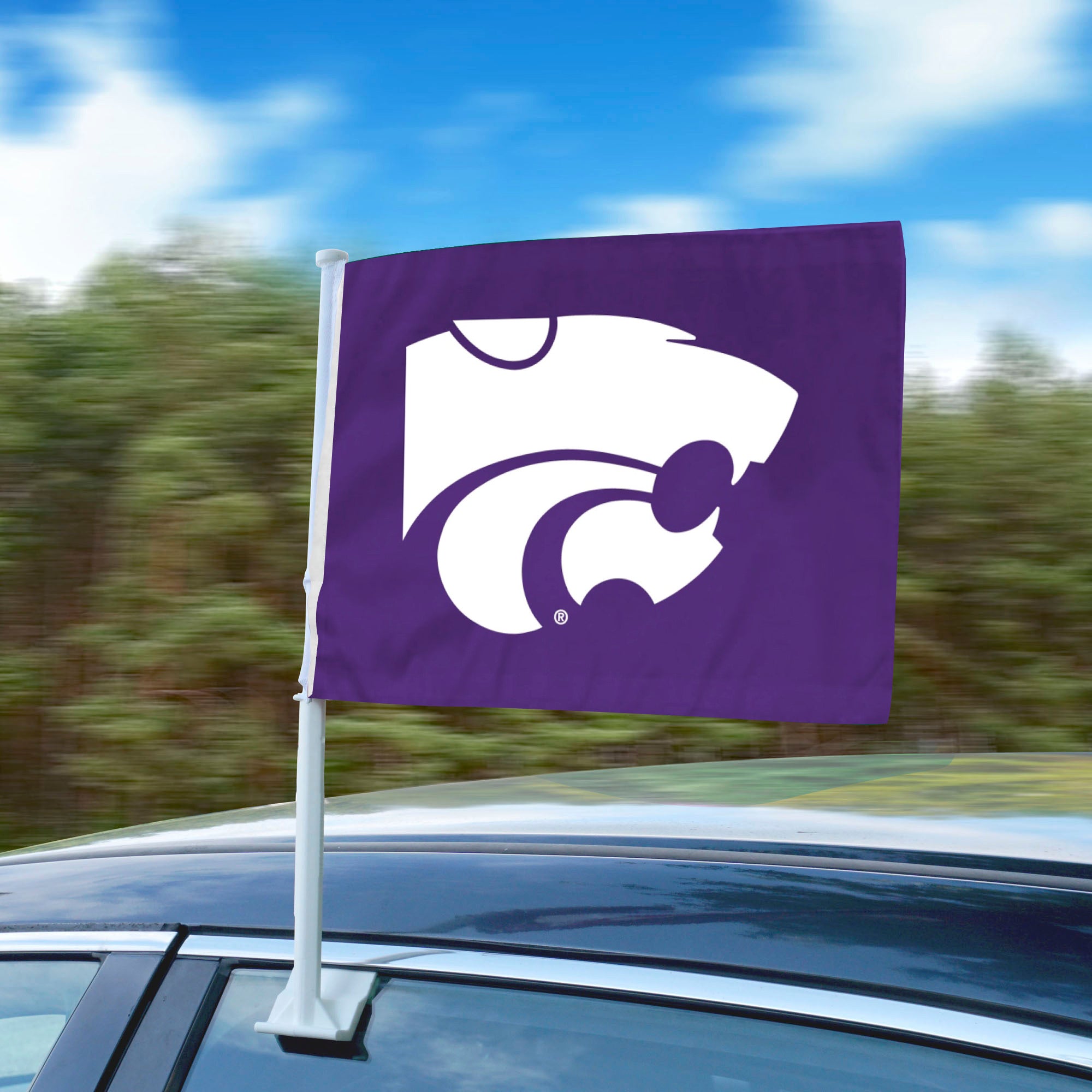 Fanmats Kansas State Wildcats Auto Flagge groß 1pc 11 "x 14"