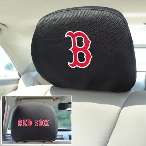Fanmats Boston Rot Sox bestickt Kopf Rest Cover Set – 2 Stück