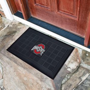 Fanmats ohio Zustand Brötchen schweres Vinyl Medaillon Türmatte – 19.5′′ x 31′′