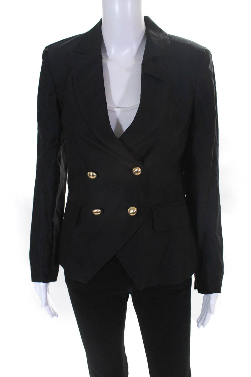 LAVEER Damen Kadette Blazer Schwarz