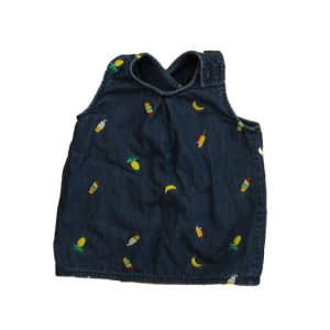 Hanna Andersson Mädchen blau Eiscreme Bluse – 7805971431484