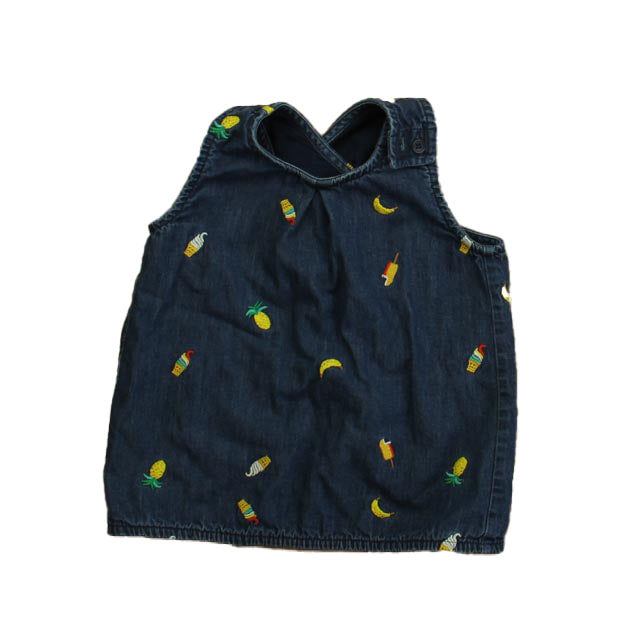 Hanna Andersson Mädchen Blau Ice Creme Bluse