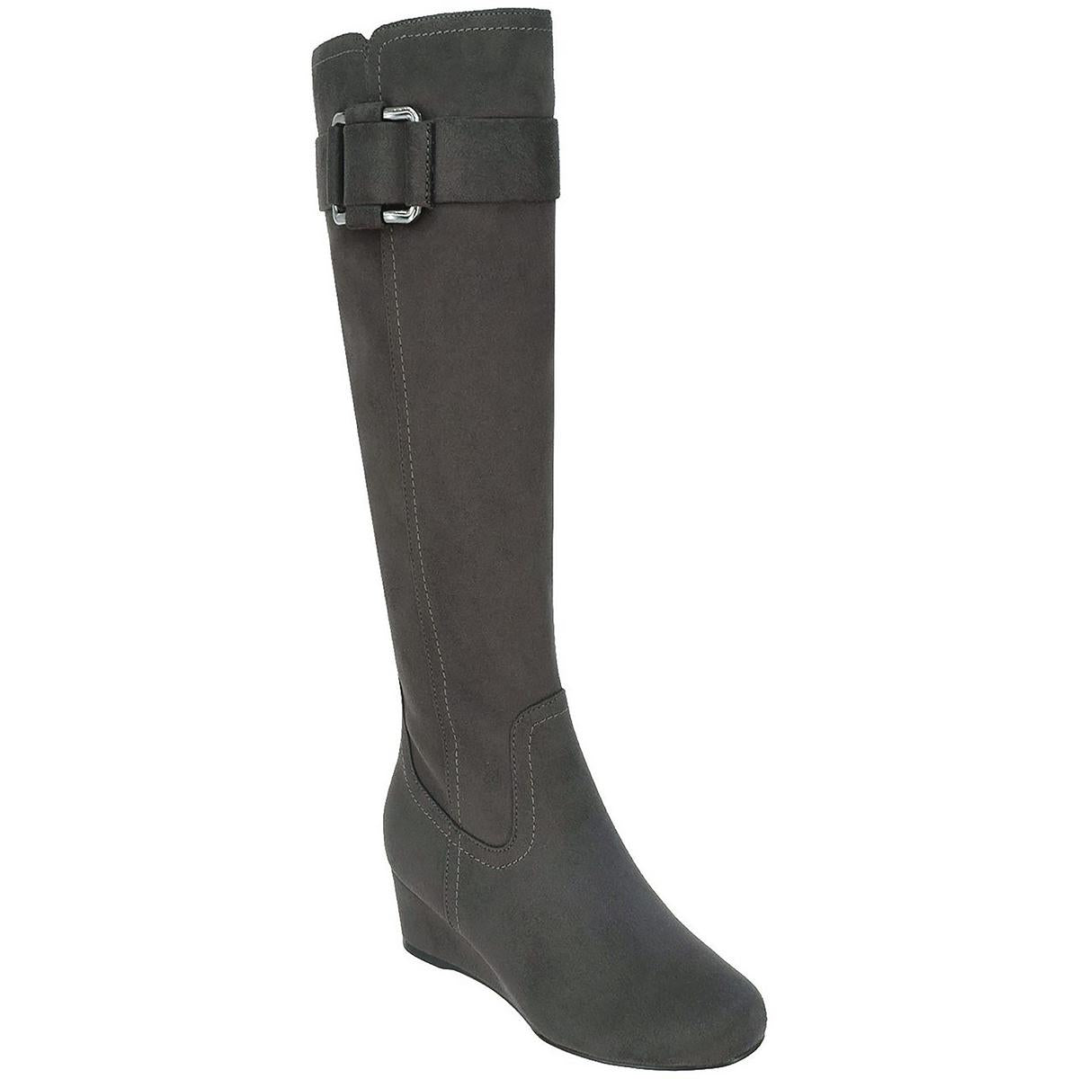 Schwarze Leder Pumps von Genia Imitat – Stiefel