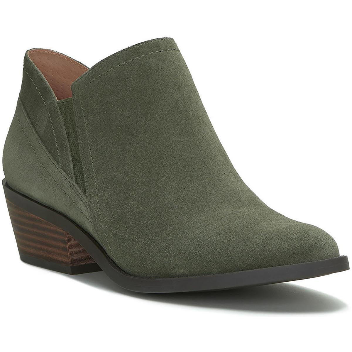 FIONAN Leder Absatz Chelsea Stiefel