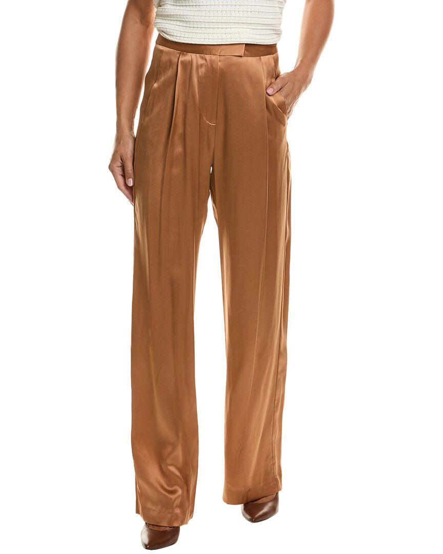 THE SEI Seide Hose mit breitem Bein