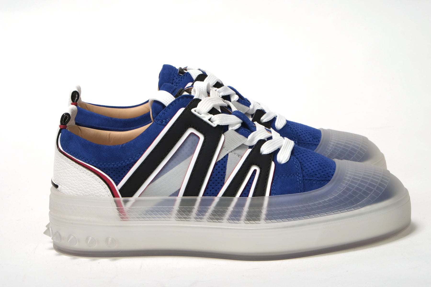 Christian Louboutin Mogador Vida Viva Flatsuede Herren Schuhe