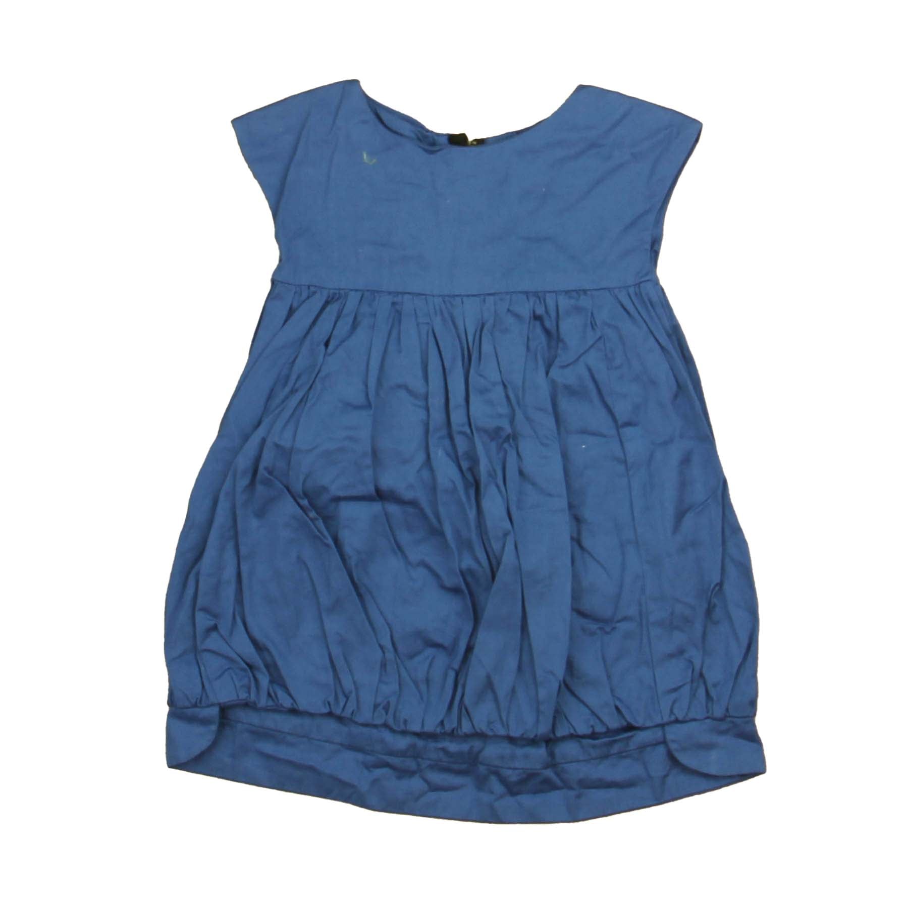 Tee Mädchen blaues Kleid