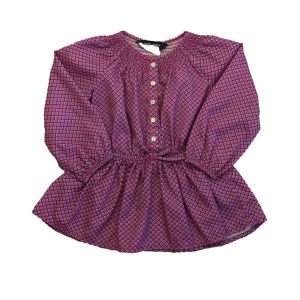 Ralph Lauren Mädchen rosa-blaues Kleid – 7805982179388