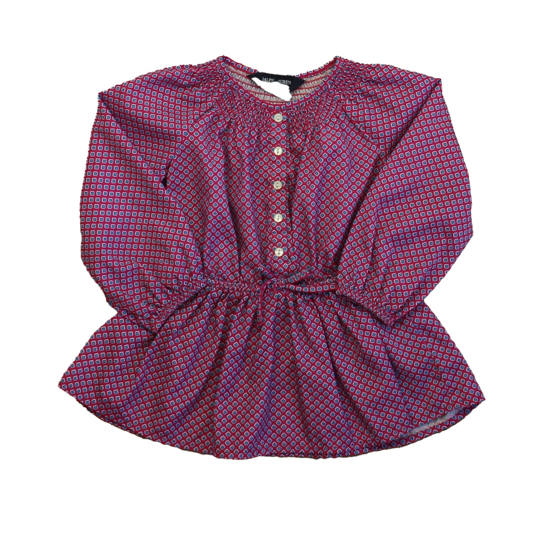 Ralph Lauren Mädchen Rosa – Blaues Kleid