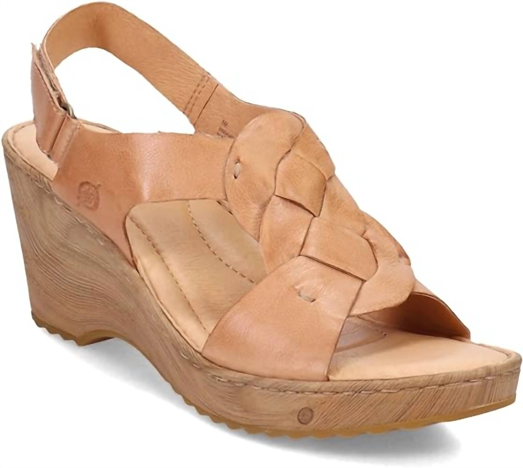 Damen Nina Sandalen mit Keilabsatz
