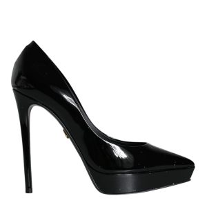 Dolce & Gabbana Leder Plateauschuhe Absatzschuhe Damenschuhe (Pre-Owned)