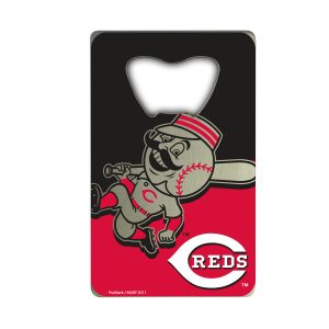 Fanmats Cincinnati reds Kreditkarten-Stil Flaschenöffner – 2-mal 3,25′′